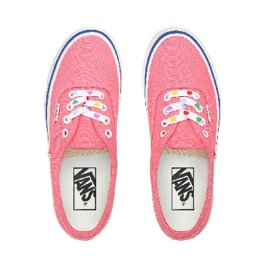 Vans Anaheim Factory Authentic 44 DX Pink Classic Womens - (Anaheim Factory) Og Pink/Og Heart Lace VN0A38ENWO7 Shoes
