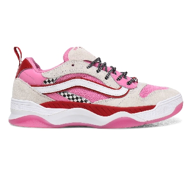 Vans Mini Check Brux WC Pink Classic Womens - (Mini Check) Fuchsia Pink/Chili Pepper VN0A4BH4WR1 Shoes