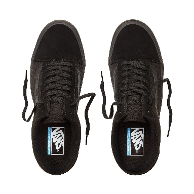 Vans Suede Old Skool Lite Classic Mens Womens - (Suede/Canvas) Black/Black VA2Z5WGL4 Shoes