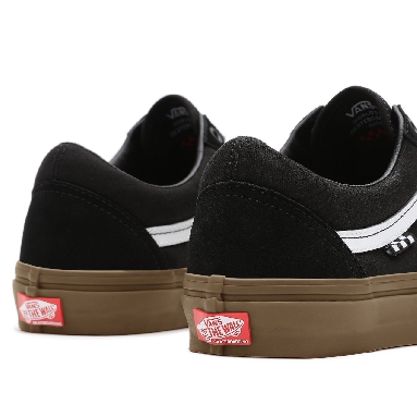 Vans Skate Old Skool Black Classic Mens Womens - Black/Gum VN0A5FCBB9M Shoes