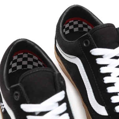 Vans Skate Old Skool Black Classic Mens Womens - Black/Gum VN0A5FCBB9M Shoes