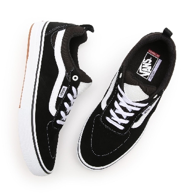 Vans Kyle Walker Black Classic Mens Womens - Black/White VN0A5JIEY28 Shoes