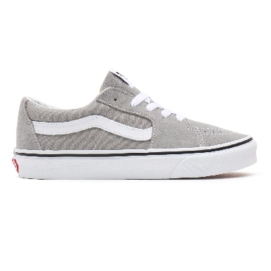Vans Sk8-Low Beige Classic Mens Womens - Drizzle/True White VN0A4UUKIYP Shoes