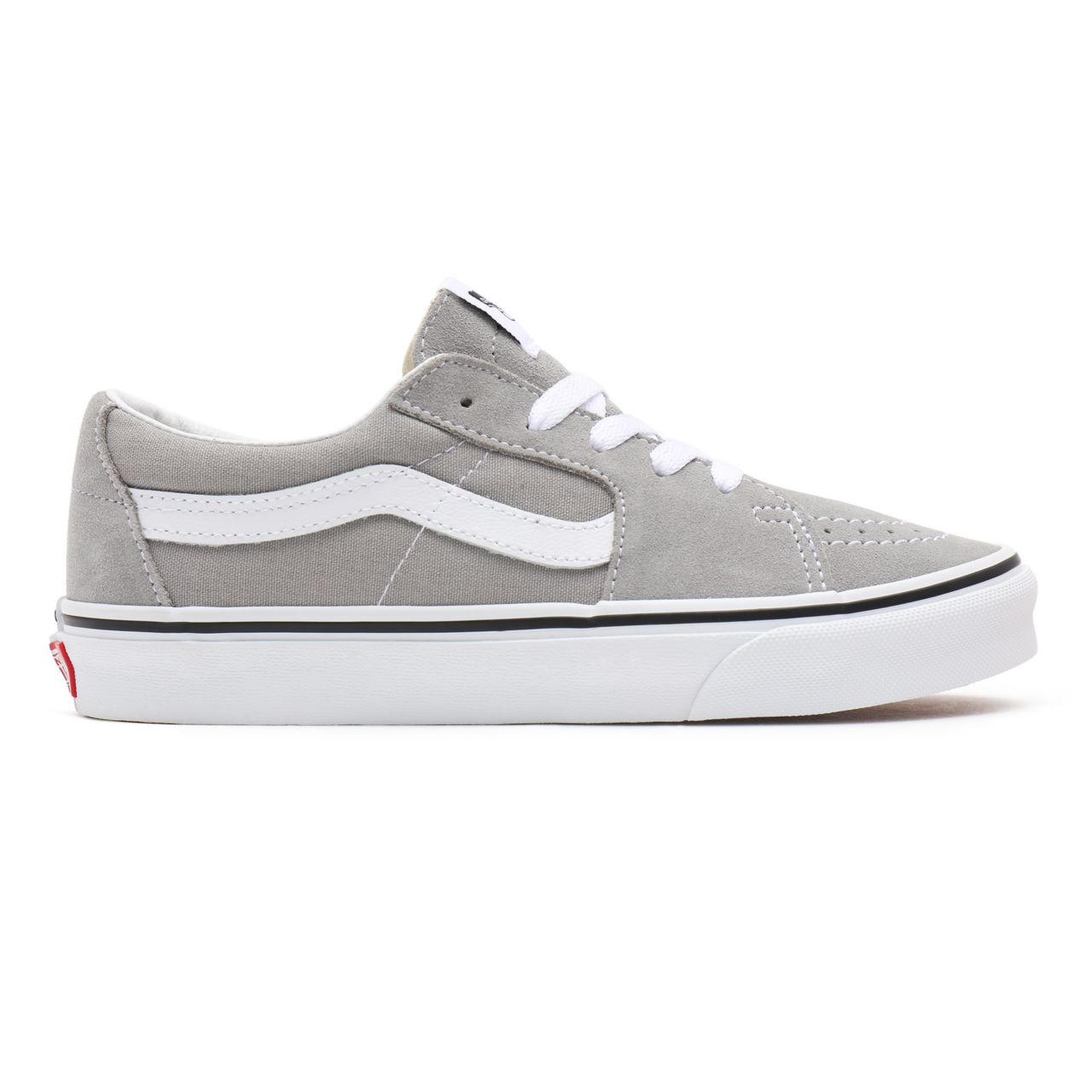 Vans Sk8-Low Beige Classic Mens Womens - Drizzle/True White VN0A4UUKIYP Shoes