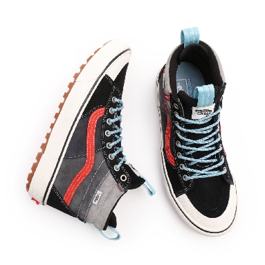 Vans Sk8-Hi MTE-2 Red Classic Mens Womens - Black/Orange VN0A5HZZY8J Shoes