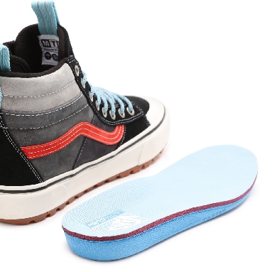 Vans Sk8-Hi MTE-2 Red Classic Mens Womens - Black/Orange VN0A5HZZY8J Shoes