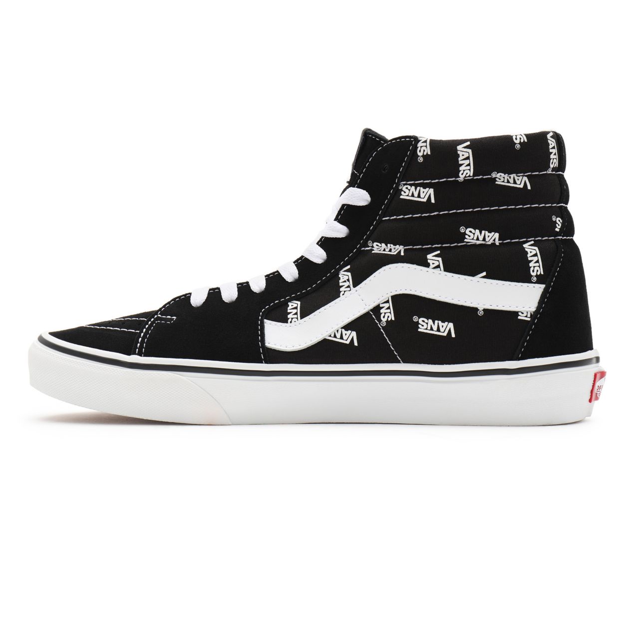 Vans Sk8-Hi Black Classic Mens Womens - (Vans) Black/True White VN0A32QGQW7 Shoes