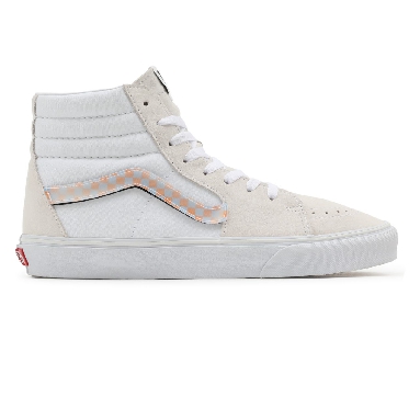 Vans Lenticular Sidestripe Sk8-Hi White Classic Mens Womens - (Lenticular Sidestripe) Blanc De Blanc/True White VN0A5KRHA53 Shoes