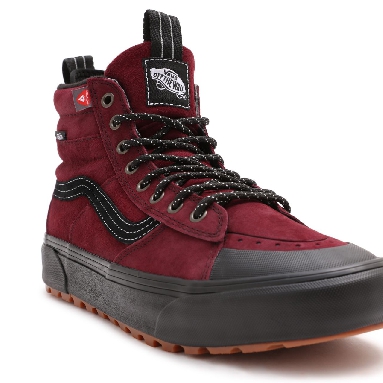 Vans Sk8-Hi MTE-2 Red Classic Mens Womens - Port Royale/Black VN0A5HZZ5U8 Shoes