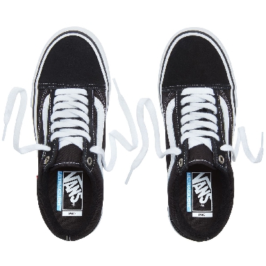 Vans Old Skool Pro Classic Mens Womens - Black/White VN000ZD4Y28 Shoes