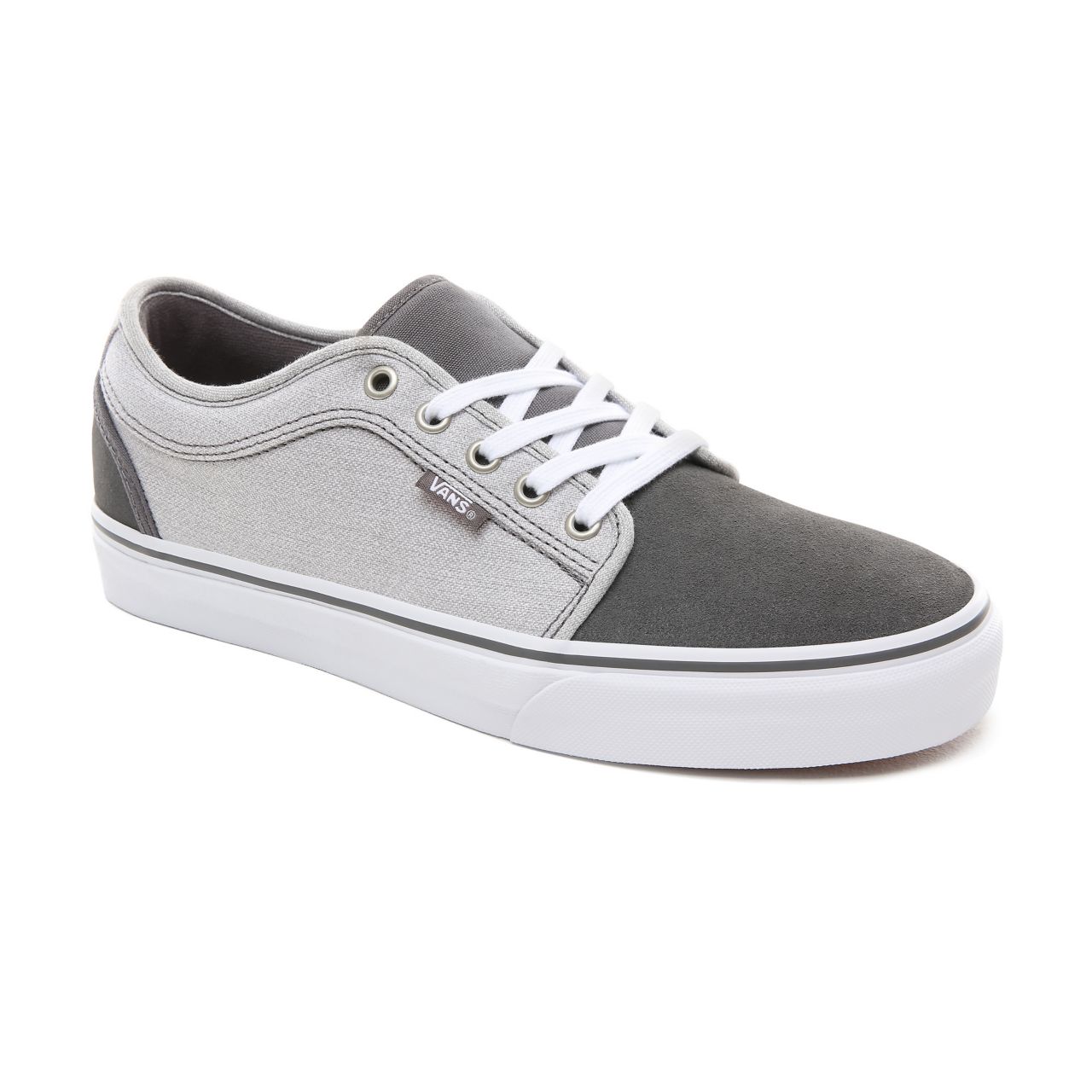 Vans Suiting Chukka Low Classic Mens Womens - (Suiting) Pewter/Frost Gray VA38CGU1J Shoes