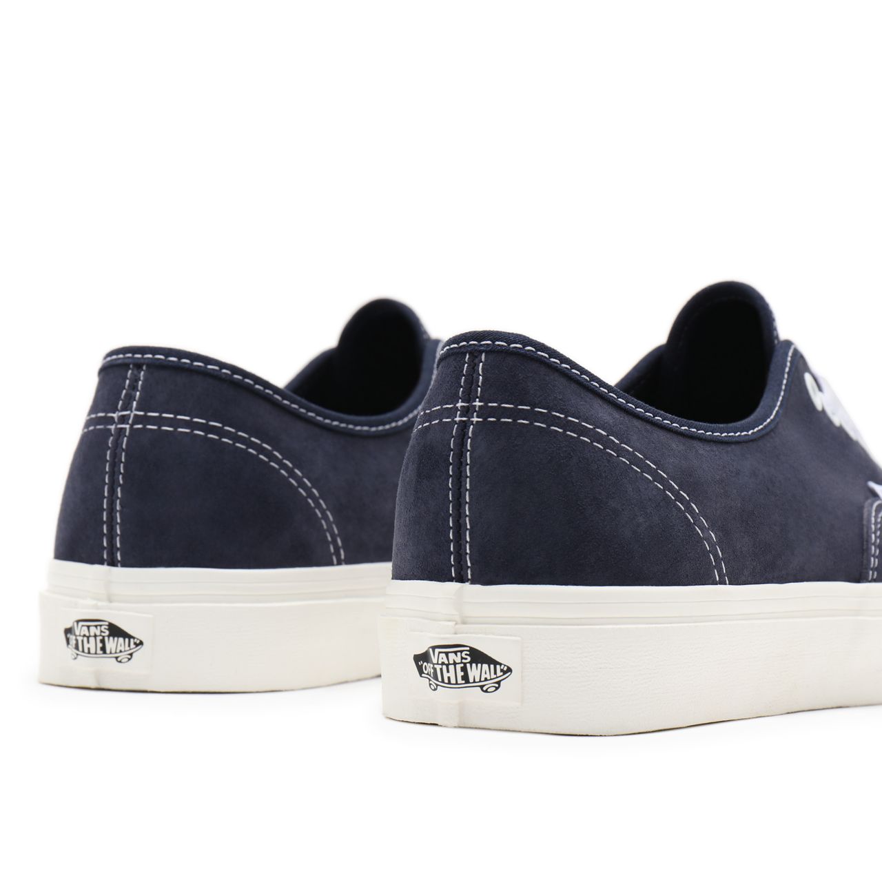 Vans Pig Suede Authentic Blue Classic Mens Womens - (Pig Suede) parisian night/snow white VN0A5HZS9G5 Shoes