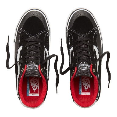 Vans TNT Advanced Prototype Pro Classic Mens Womens - Black/White/Red VN0A3TJXBWT Shoes