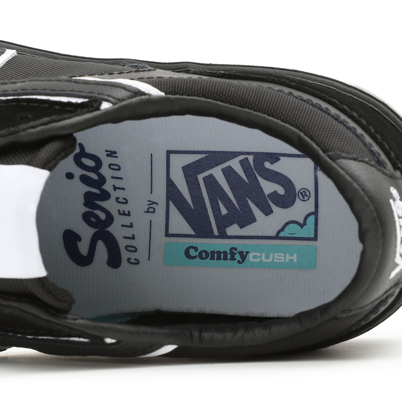 Vans Serio Collection Lowland ComfyCush Black Classic Mens Womens - (Serio Collection) Black/Raven VN0A4TZY91I Shoes