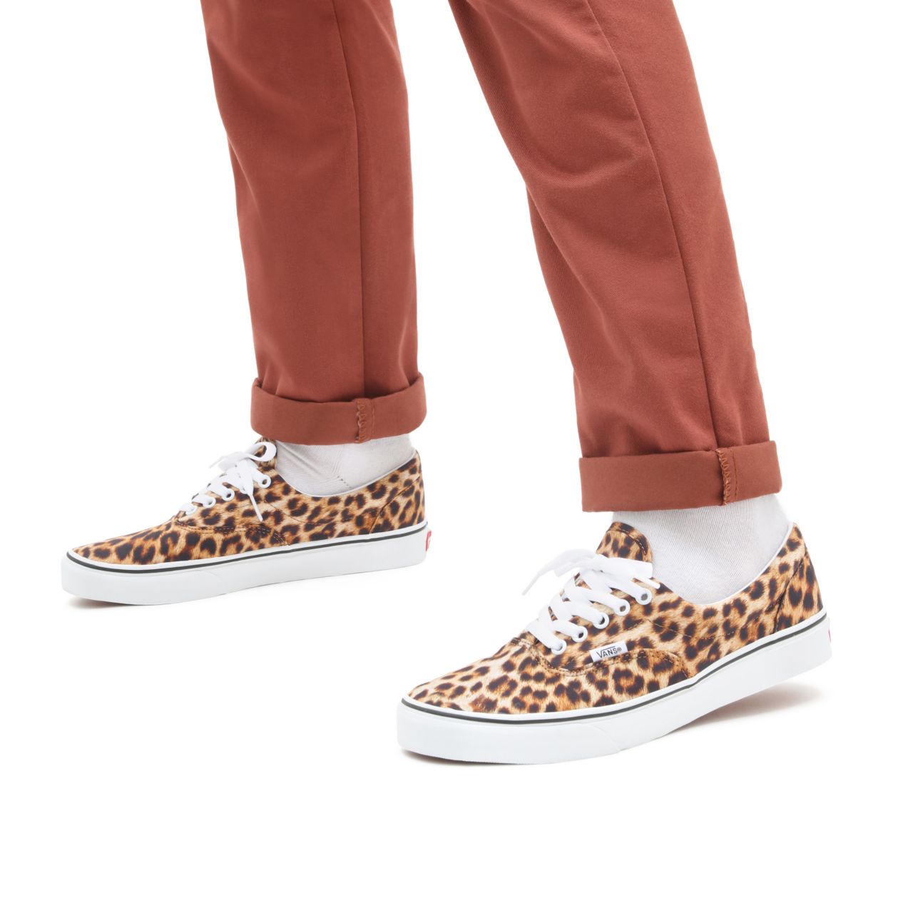 Vans Leopard Era Black Classic Womens - (Leopard) Black/True White VN0A4U393I6 Shoes