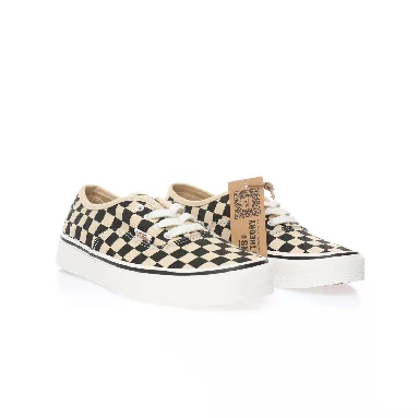 Vans Authentic Eco Theory Checkerboard Mens Womens - Black/White VN0A5KRD705 Shoes