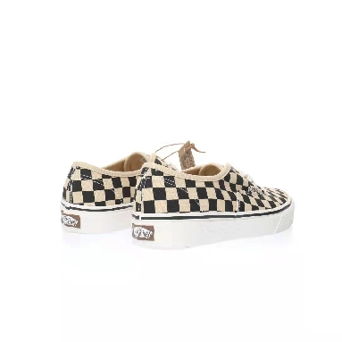 Vans Authentic Eco Theory Checkerboard Mens Womens - Black/White VN0A5KRD705 Shoes