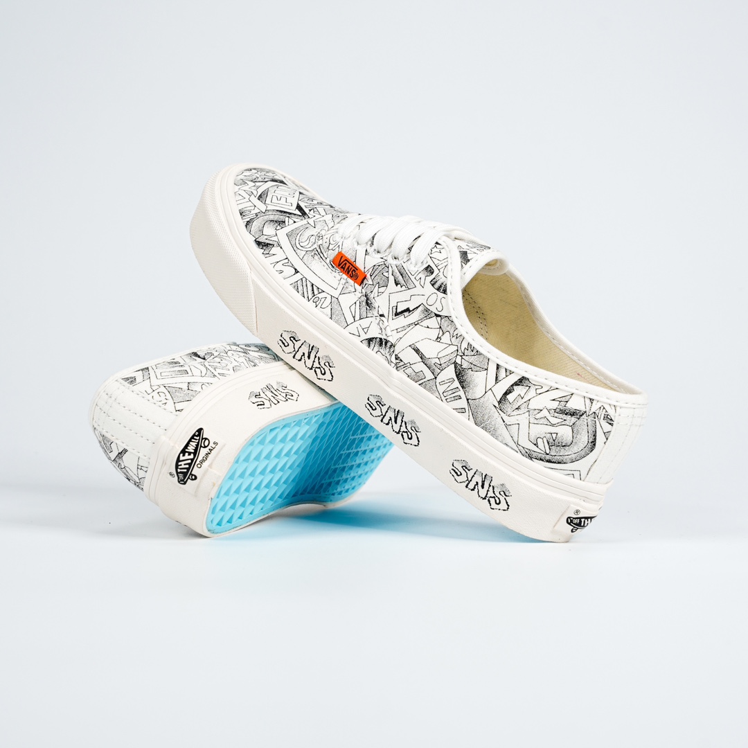 Vans Sneakersnstuff x Vault OG Authentic LX Venice Mens Womens - Marshmallow/Off White VN0A4BV9676 Shoes