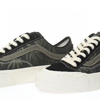 Vans Style 36 Decon SF Eco Theory - Black Palm Mens Womens - Black/Marshmallow/Green VN0A5HYRB98 Shoes