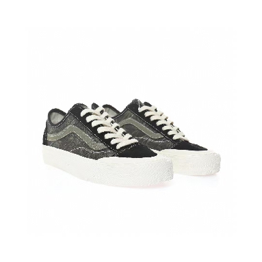 Vans Style 36 Decon SF Eco Theory - Black Palm Mens Womens - Black/Marshmallow/Green VN0A5HYRB98 Shoes
