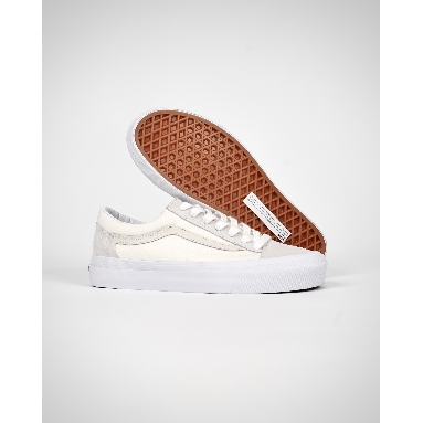 Vans Style 36 Vintage Sport Mens Womens - Classic White/Blanc De Blanc VN0A3DZ3VTB Shoes