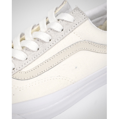 Vans Style 36 Vintage Sport Mens Womens - Classic White/Blanc De Blanc VN0A3DZ3VTB Shoes
