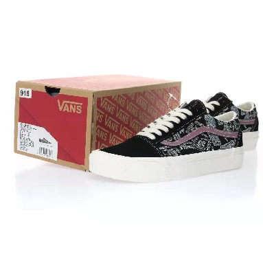 Vans Vault OG Old Skool LX Mens Womens - Aztec/Black/Purple VN0A4P3X92M Shoes