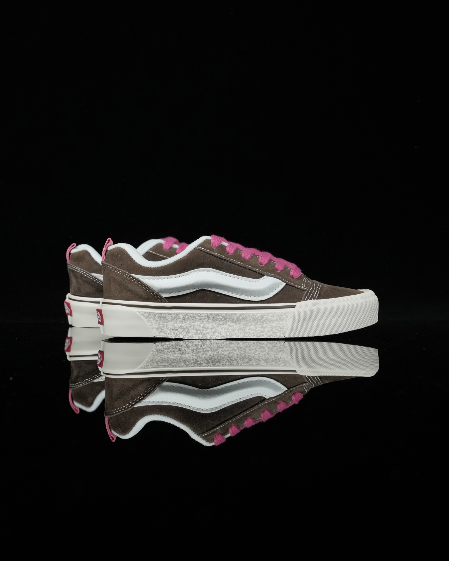 Vans Knu Skool Mens Womens - Retro Color Brown/True White VN0009QCBF2 Shoes