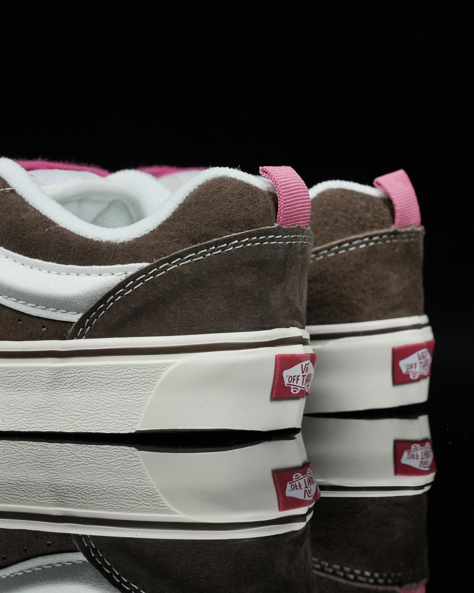 Vans Knu Skool Mens Womens - Retro Color Brown/True White VN0009QCBF2 Shoes