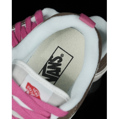 Vans Knu Skool Mens Womens - Retro Color Brown/True White VN0009QCBF2 Shoes