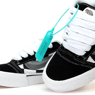 Vans Knu Skool Checkerboard Mens Womens - Mega Check Black/White VN0009QCCJJ Shoes