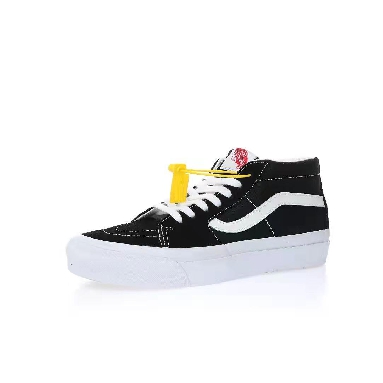 Vans Sk8-Mid Mens Womens - Black/White VN000CQQBA2-1 Shoes