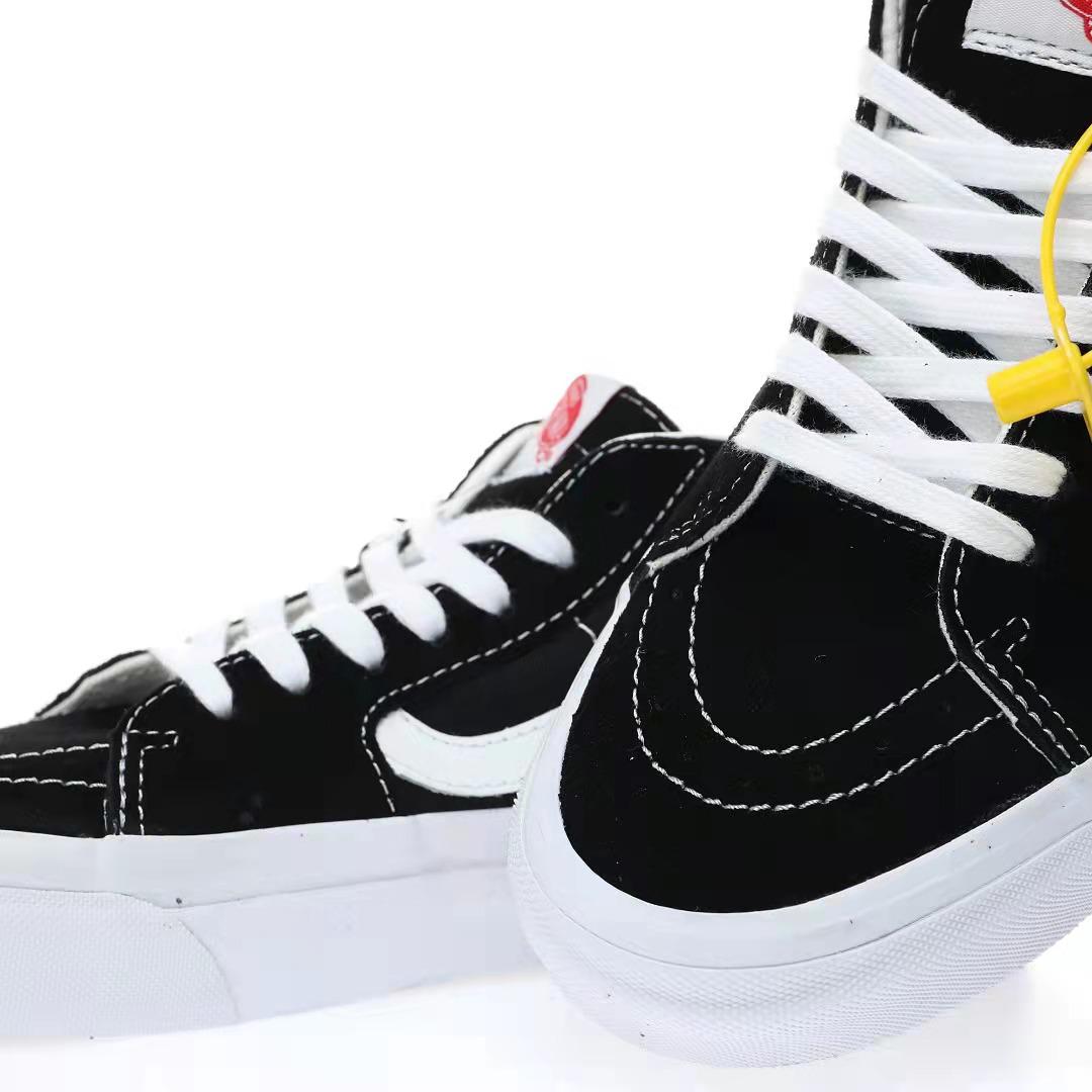 Vans Sk8-Mid Mens Womens - Black/White VN000CQQBA2-1 Shoes