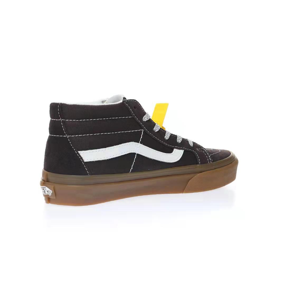 Vans Sk8-Mid Mens Womens - Brown/White/Gum VN0A391FCHC Shoes