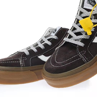 Vans Sk8-Mid Mens Womens - Brown/White/Gum VN0A391FCHC Shoes