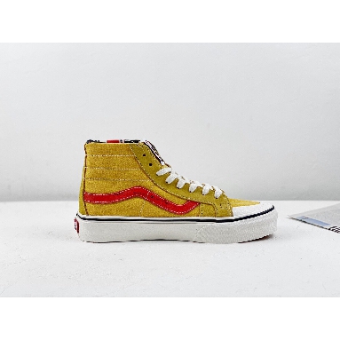 Vans SK8-HI 138 Decon Sf Mens Womens - Ginger Yellow/White VN0A3MV122S Shoes