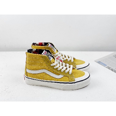 Vans SK8-HI 138 Decon Sf Mens Womens - Ginger Yellow/White VN0A3MV122S Shoes