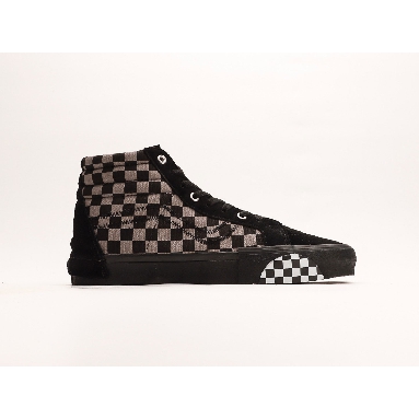 Vans SK8-Hi CAP LX Reissue Mens Womens - Black Checkerboard/Black VN0A3WM1276 Shoes