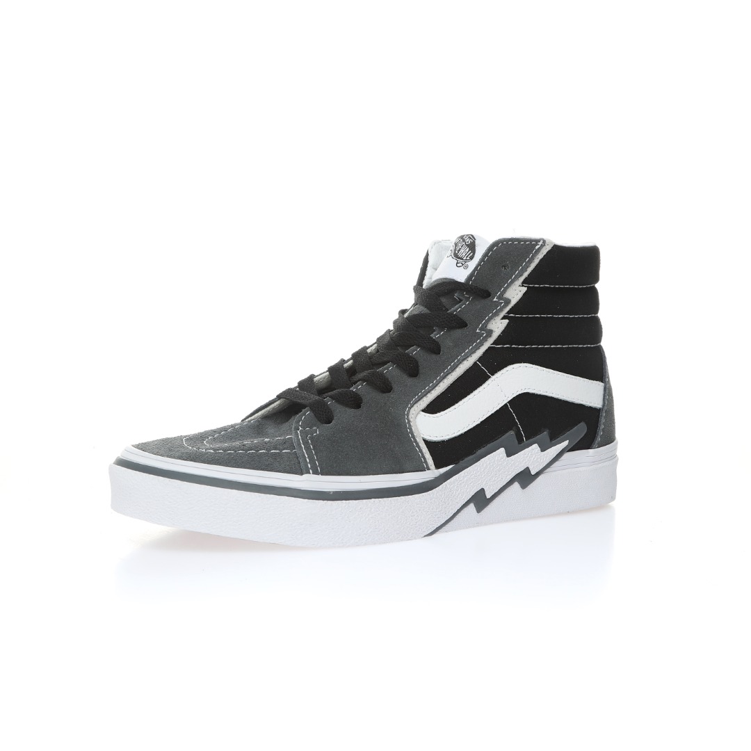 Vans Sk8-Hi Bolt Mens Womens - Pewter/Black VN0A5JIVPBQ Shoes
