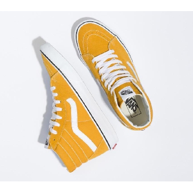 Vans Sk8-Hi Mens Womens - Color Theory Golden Yellow VN0A7Q5NF3X Shoes
