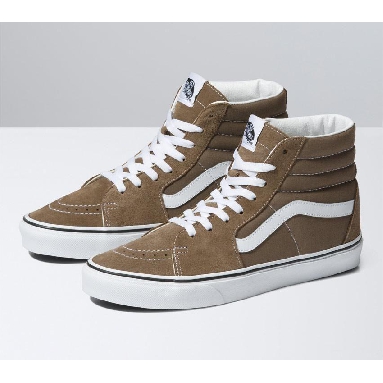 Vans Sk8-Hi Mens Womens - Color Theory Walnut VN0007NP1NU Shoes