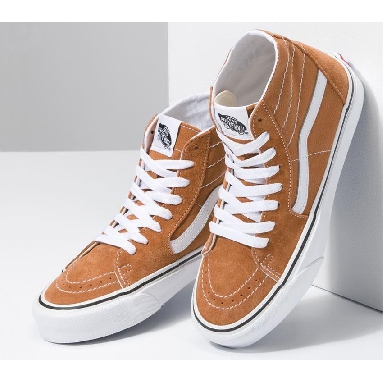 Vans Sk8-Hi Tapered Mens Womens - Color Theory Meerkat VN0A7Q62BKQ Shoes