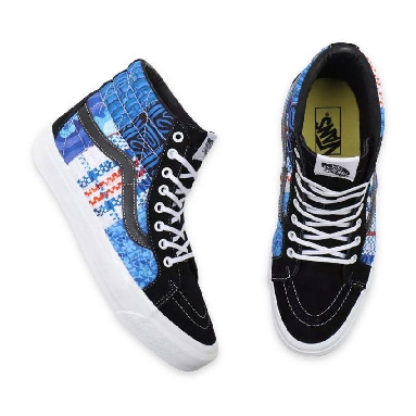 Vans X SpongeBob Sandy Liang Sk8-Hi 38 Dx Mens Womens - Sandy Liang/Patchwork VN0A54FB9ZP Shoes
