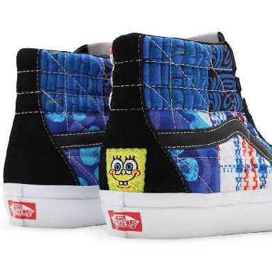 Vans X SpongeBob Sandy Liang Sk8-Hi 38 Dx Mens Womens - Sandy Liang/Patchwork VN0A54FB9ZP Shoes