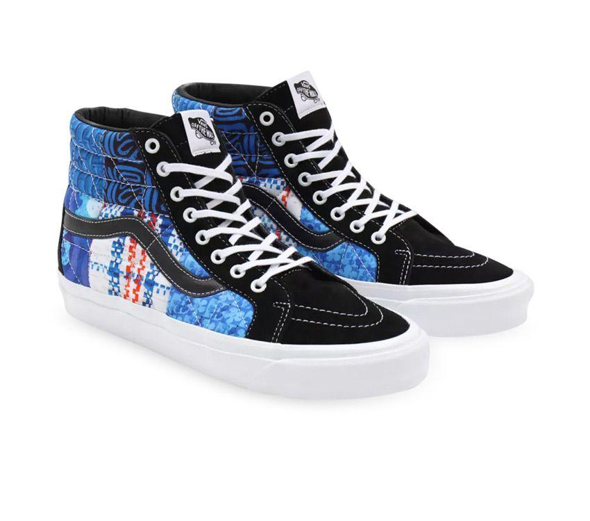 Vans X SpongeBob Sandy Liang Sk8-Hi 38 Dx Mens Womens - Sandy Liang/Patchwork VN0A54FB9ZP Shoes