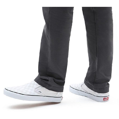 Vans Classic Slip-On Mens Womens - Color Theory Checkerboard Cloud VN0A5JMHCOI Shoes