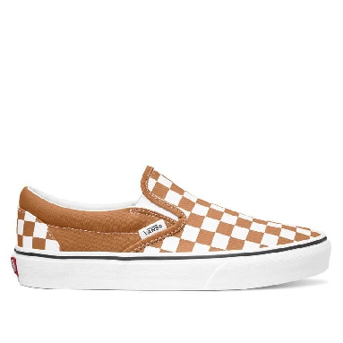 Vans Classic Slip-On Mens Womens - Color Theory Checkerboard Meerkat VN0A5AO8BKQ Shoes