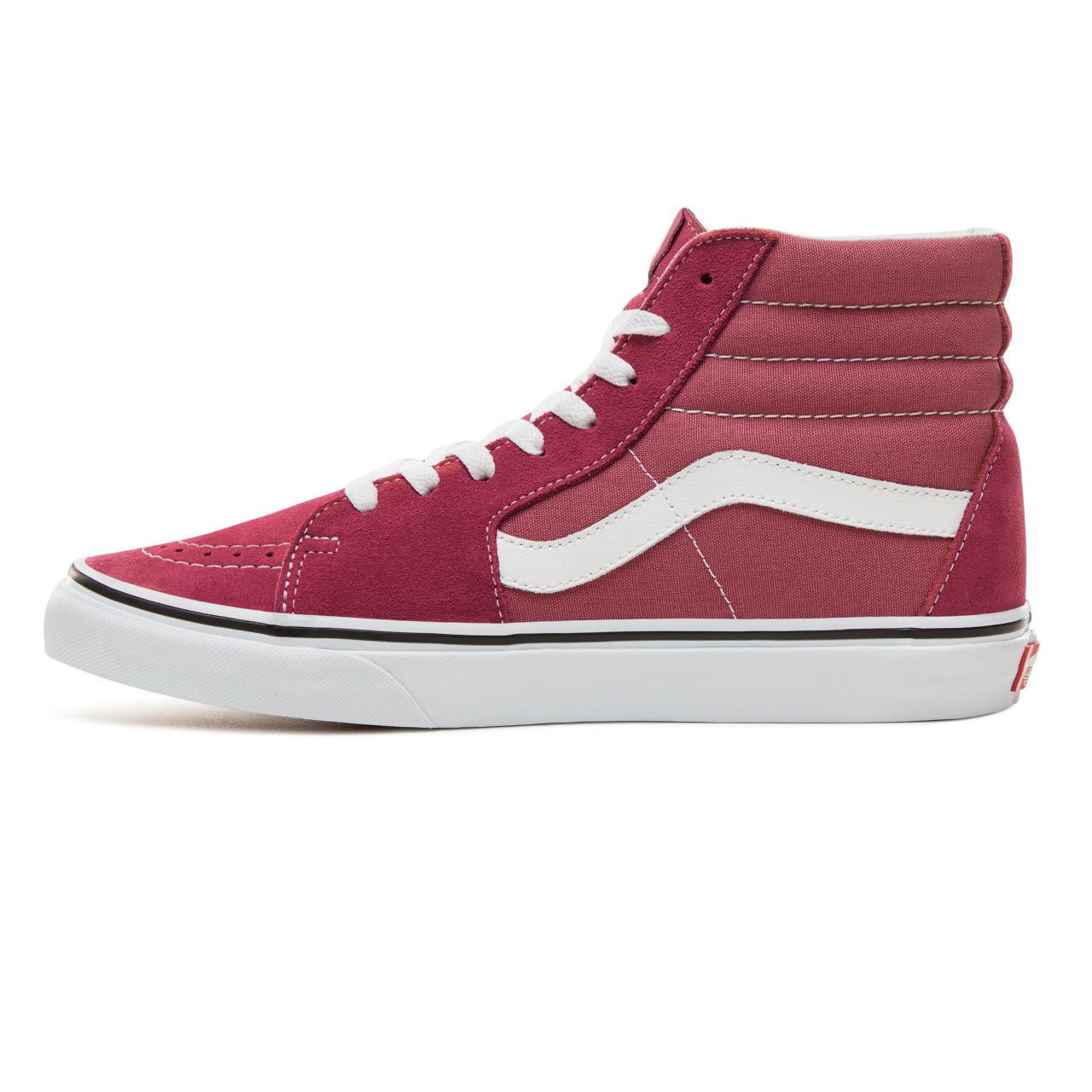 Vans Color Theory Sk8-Hi Classic (Unisex) Mens Womens - Dry Rose/True White VA38GEU64 Shoes