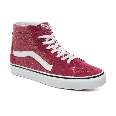 Vans Color Theory Sk8-Hi Classic (Unisex) Mens Womens - Dry Rose/True White VA38GEU64 Shoes