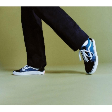 Vans Old Skool Navy Mens Womens - Navy VN-0D3HNVY Shoes